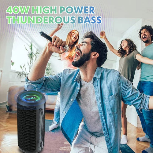 Altavoces portátiles al aire libre