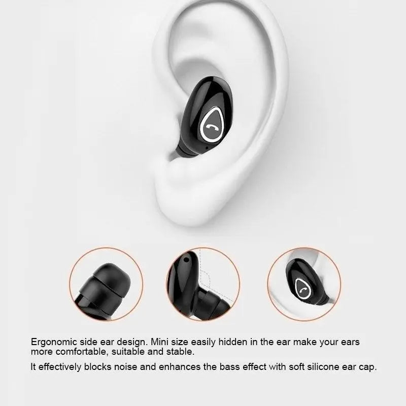 Auriculares inalámbricos Bluetooth 5.0 Bluetooth 5.0 manos Deportes gratuitos Earbuds HiFi Music Music Gaming Headset con micrófono