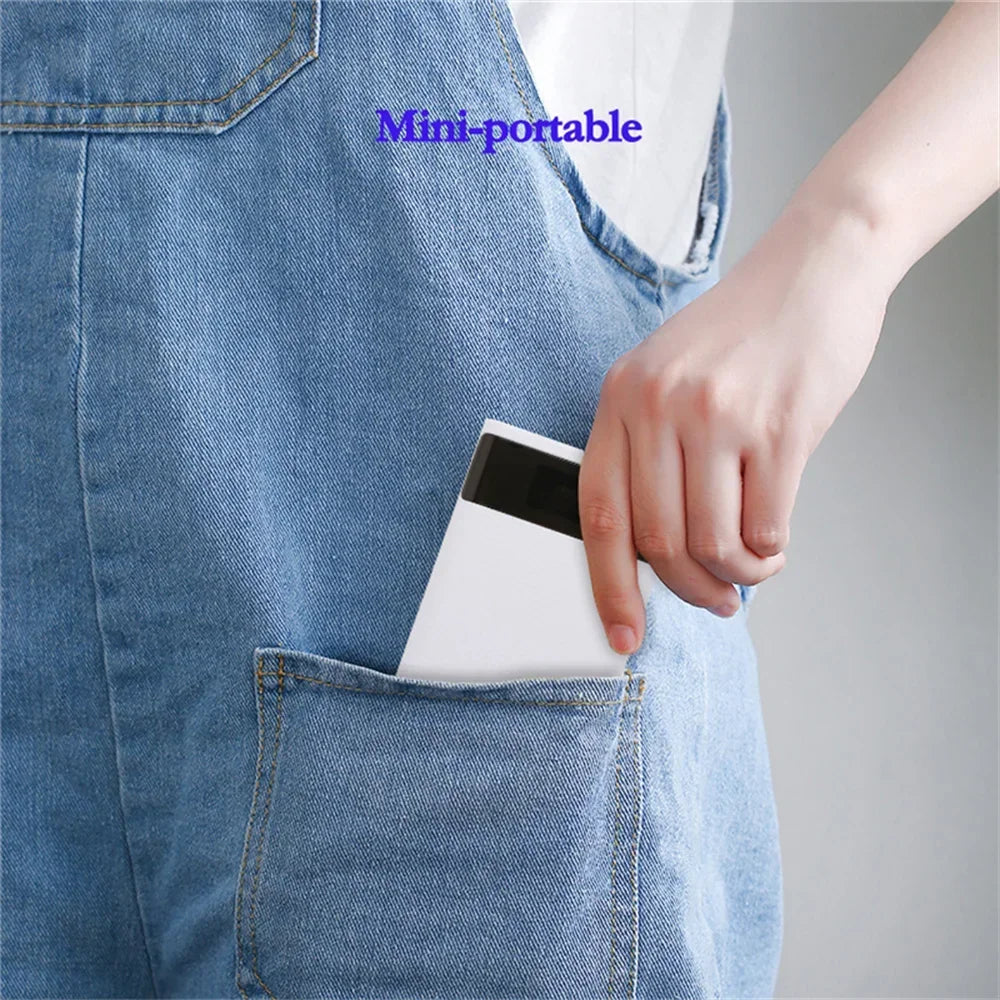 Caja de almacenamiento de carga de caja de energía DIY 4pcs 18650 Batería 5V Dual USB tipo C Interfaz USB Micro USB Micro USB para teléfonos inteligentes