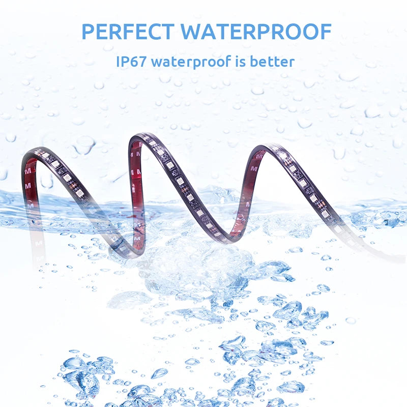 Barra de luz LED del automóvil Lámpara ambiental 12V Luces de bajo brillo RGB App Control Automotriz Atmósfera de la Atmósfera Universal Universal